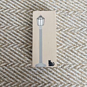 THE CATS MEOW  1995  # 71 LIONELL ILLUMINATED LAMP POST